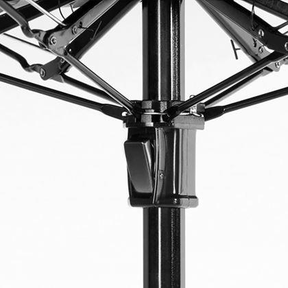 Obrázek z Mini skládací deštník s pouzdrem - černý