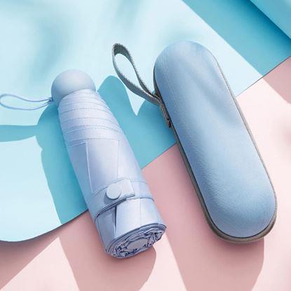 Obrázek Mini skládací deštník s pouzdrem