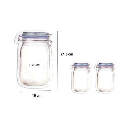 Obrázek z Uzavíratelný zip sáček na potraviny