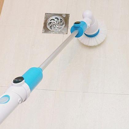 Obrázek z Bezdrátový čistící kartáč + 3 nástavce, prodlužovací rukojeť