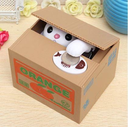 Obrázek z Dětská interaktivní pokladnička - Kočička