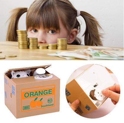 Obrázek z Dětská interaktivní pokladnička - Kočička