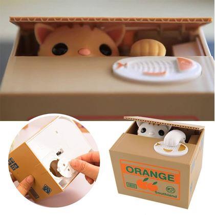 Obrázek z Dětská interaktivní pokladnička - Kočička