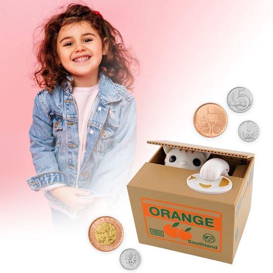 Obrázek z Dětská interaktivní pokladnička - Kočička