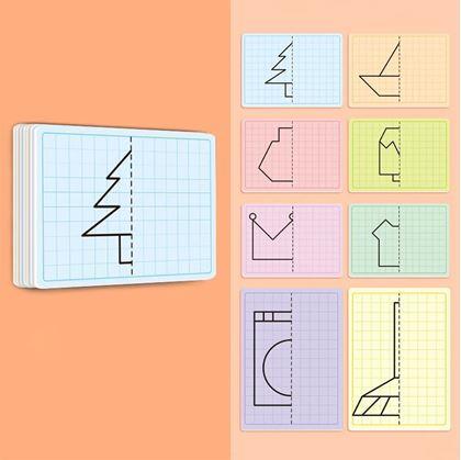 Obrázek z Sada obrázků symetrické kreslení - svět kolem nás