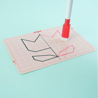 Obrázek z Sada obrázků symetrické kreslení - svět kolem nás