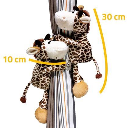 Obrázek z Spona na závěsy žirafa