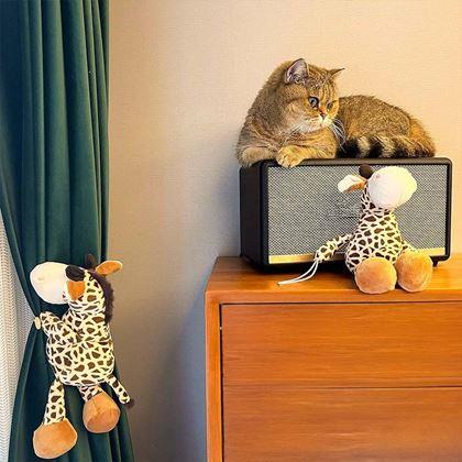 Obrázek z Spona na závěsy žirafa