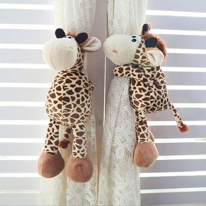 Obrázek Spona na závěsy žirafa