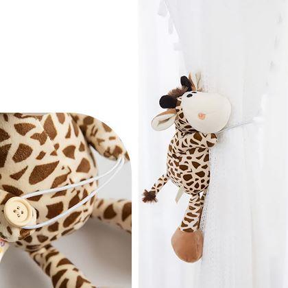 Obrázek z Spona na závěsy žirafa