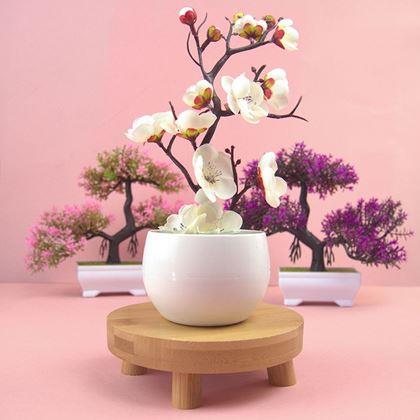 Obrázek z Umělá sakura v květináči - 30 cm