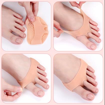 Obrázek z Silikonové polštářky pod klenbu chodila proti otlakům 