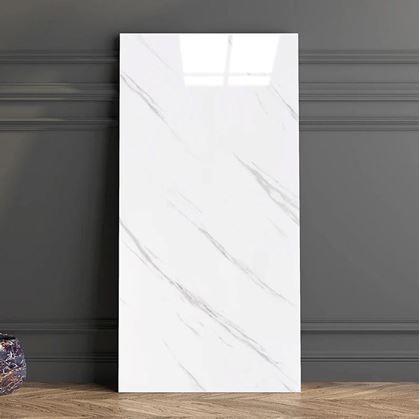 Obrázek z Samolepicí obklad 60x30 cm - bílý mramor