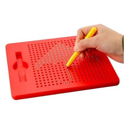 Obrázek z Magnetická kreslící tabulka - velká, červená