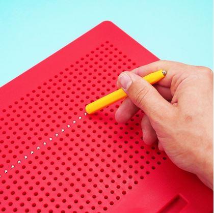 Obrázek z Magnetická kreslící tabulka - velká, červená