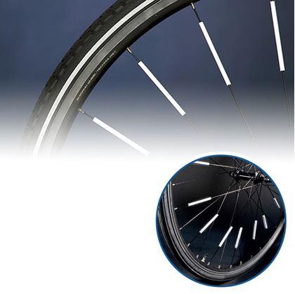 Obrázek z Reflexní tyčky na kolo 12 ks