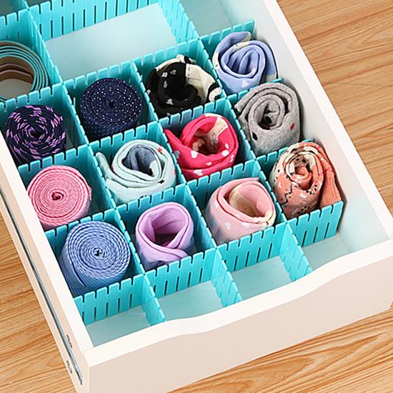 Obrázek z Nastavitelné přepážky do zásuvky 4 ks