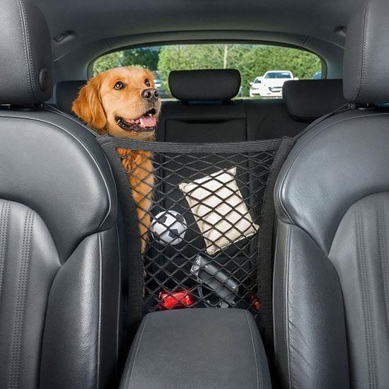 Obrázek z Síťka mezi sedačky s úložným prostorem