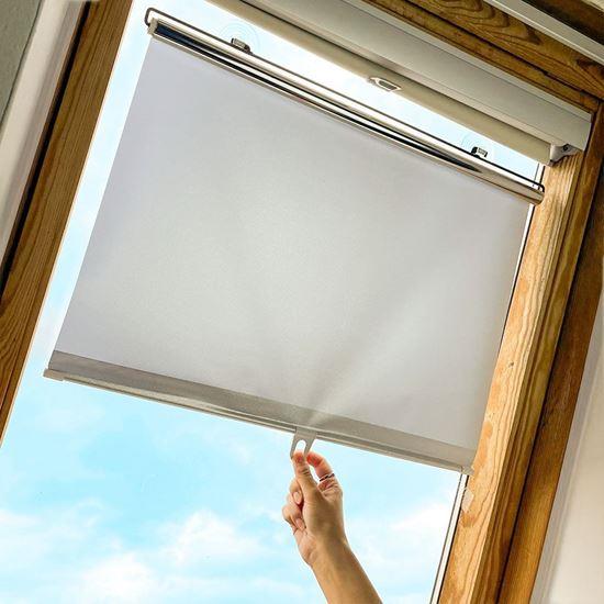 Obrázek z Rolovací sluneční clona světlá 50 x 125 cm