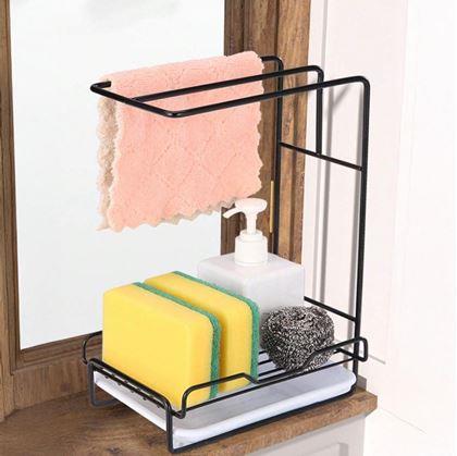 Obrázek z Nalepovací odkapávač na houbičky a utěrky