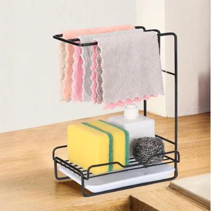 Obrázek z Nalepovací odkapávač na houbičky a utěrky