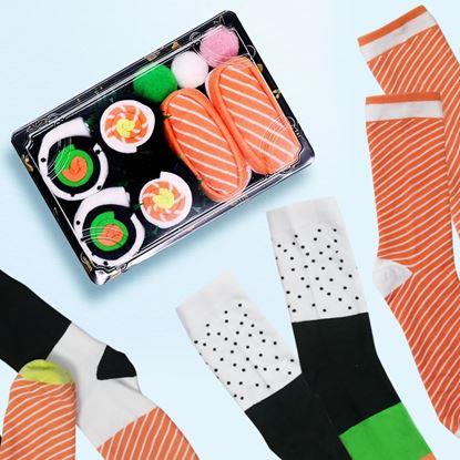 Obrázek Veselé ponožky - set sushi