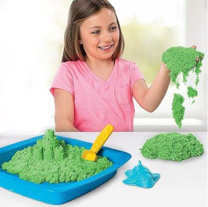 Obrázek z Modelovací tekutý písek mega set 2000 g - plastový kyblík