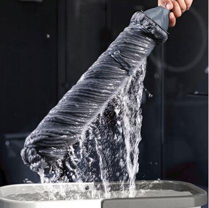 Obrázek z Samoždímací kulatý mop s třásněmi