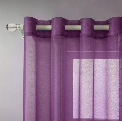 Obrázek z Voálová záclona 130 x 230 cm - vínová