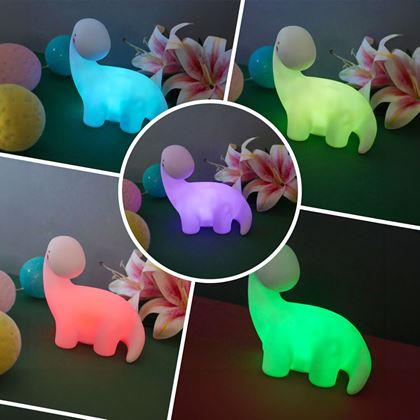Obrázek z Dětská lampička - dinosaur
