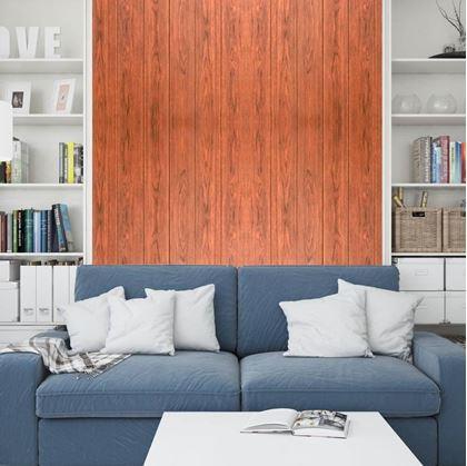 Obrázek z 3D tapeta dřevěné obložení - cedr