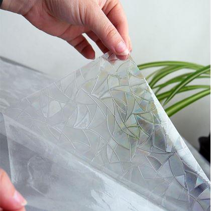 Obrázek z Fólie na okna - duhová mozaika