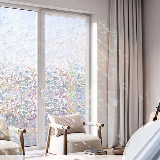 Obrázek z Fólie na okna - duhová mozaika