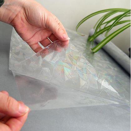 Obrázek z Fólie na okna - duhová mozaika