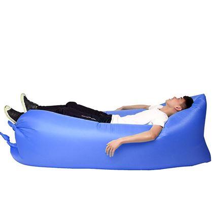 Obrázek z Nafukovací vak Lazy bag dvouvrstvý - modrý