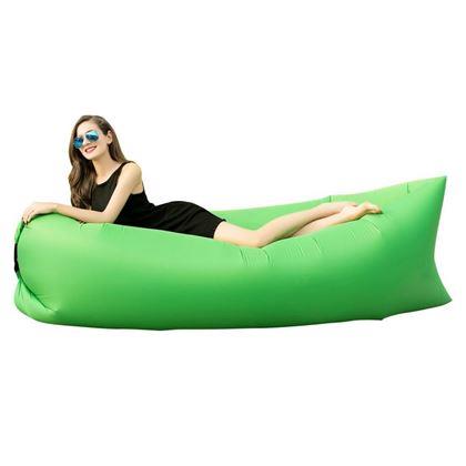 Obrázek z Nafukovací vak Lazy bag dvouvrstvý - zelený