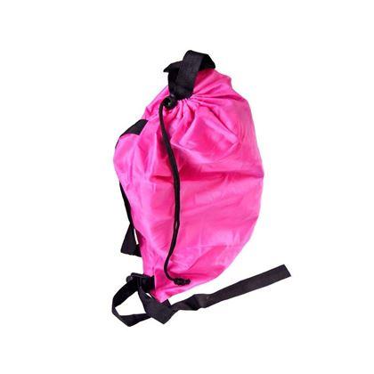 Obrázek z Nafukovací vak Lazy bag dvouvrstvý - růžový