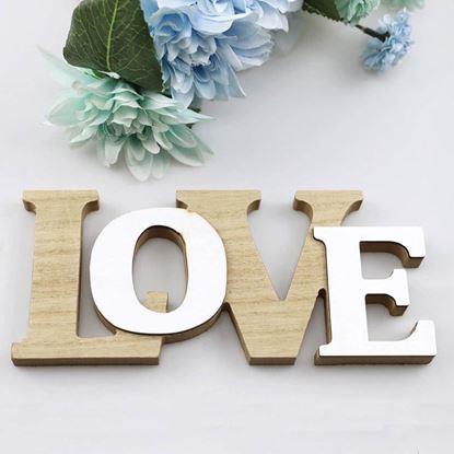Obrázek Dřevěná dekorace LOVE