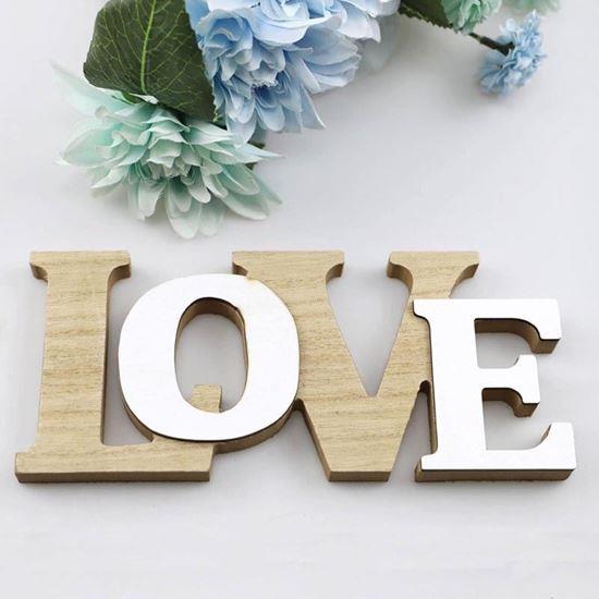 Obrázek z Dřevěná dekorace LOVE