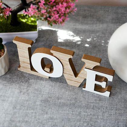 Obrázek z Dřevěná dekorace LOVE