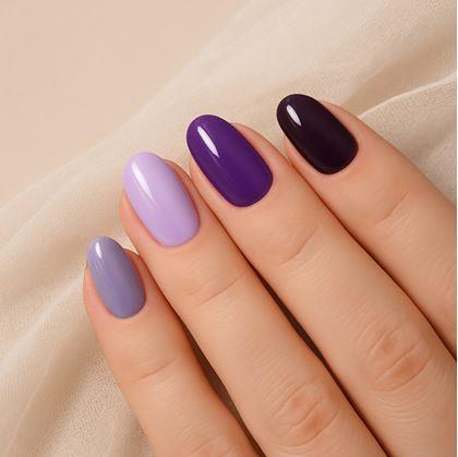 Obrázek z Samolepky na nehty - fialový mix