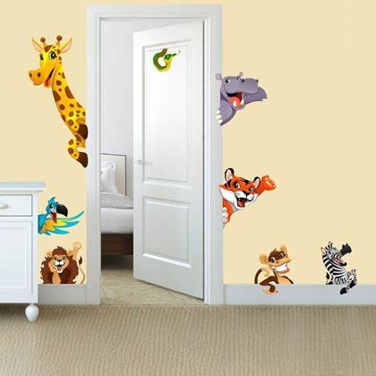 Obrázek z Samolepky na zeď - ZOO