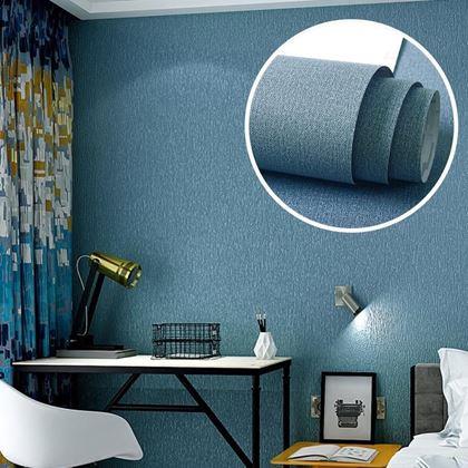 Obrázek z Vinylová tapeta na zeď 300 cm - modrá