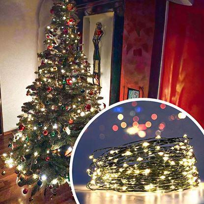 Obrázek Vánoční světelný LED řetěz 20 m