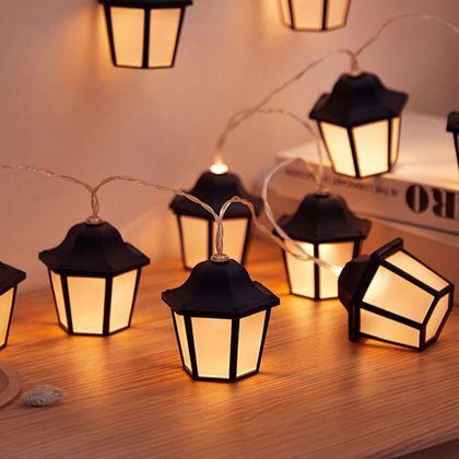 Obrázek z Solární LED řetěz - lucerny