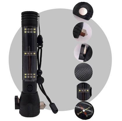 Obrázek z Solární LED svítilna s powerbankou 8v1