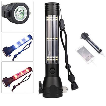 Obrázek z Solární LED svítilna s powerbankou 8v1