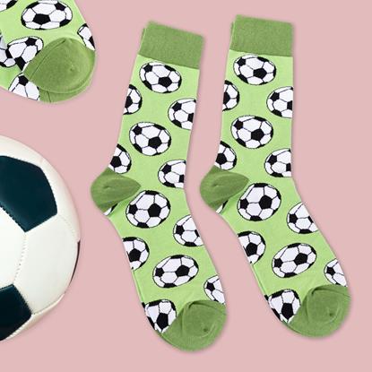 Obrázek Veselé ponožky - fotbal