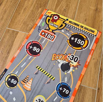 Obrázek z Hrací podložka - závodní auta