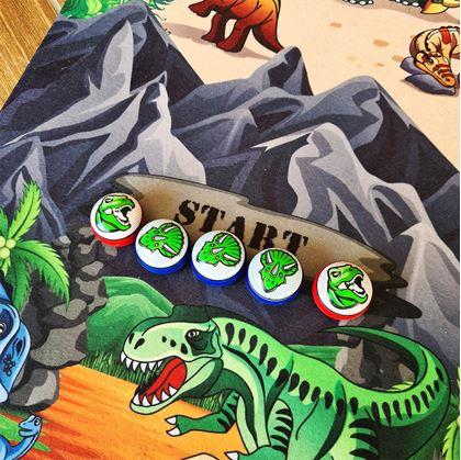Obrázek z Hrací podložka - dinosauři
